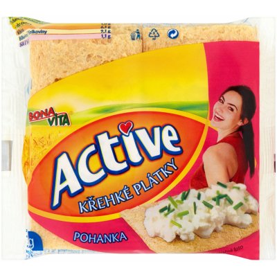 Bonavita Active Křehké plátky pohankové 70 g – Hledejceny.cz