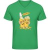 Pánské Tričko Soft-Style V Triko Gildan - Pivní motiv - Na zdraví - Irish Green