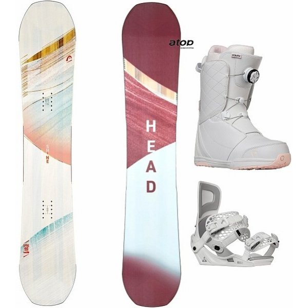 Snowboard set HEAD SHINE LYT + GRAVITY + GRAVITY AURA ATOP 23/24