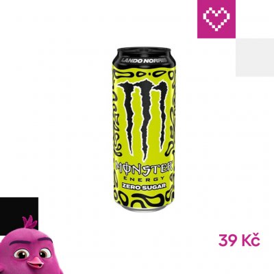 Monster Energy Lando Norris Zero Sugar 0,5 l – Zboží Dáma