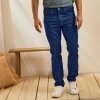 Pánské džíny Blancheporte džíny s elastickým pasem tmavě modrá