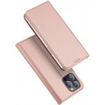 Pouzdro Levné Kryty Peněženkové Dux Ducis Skin Pro růžové – Apple iPhone 15 Pro Max