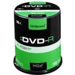 Intenso DVD-R 4,7GB 16x, cakebox, 100ks (4101156) – Zboží Živě
