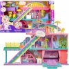 Výbavička pro panenky Mattel Nákupní centrum Polly Pocket Rainbow + a příslušenství