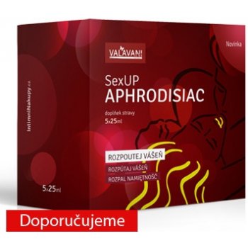 SexUP Afrodiziakum pro muže i ženy 5x25ml