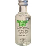 Absolut Lime 40 % 0,05 l (holá láhev) – Hledejceny.cz