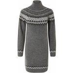 Esmara Dámské pletené šaty šedá – Zboží Dáma