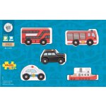 Bigjigs Rail příslušenství vláčkodráhy Městské auta – Zboží Mobilmania