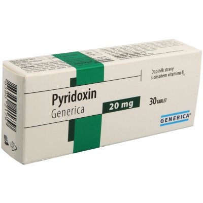 Generica Pyridoxin 30 tablet – Hledejceny.cz