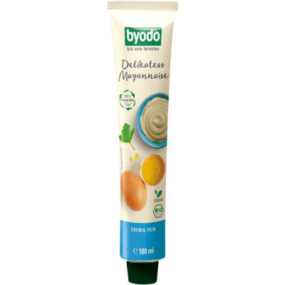 Byodo bio Majonéza delikatess v tubě 100 ml – Zbozi.Blesk.cz