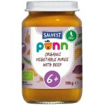 Salvest Põnn BIO Hovězí maso se zeleninovým pyré 190 g – Zboží Dáma