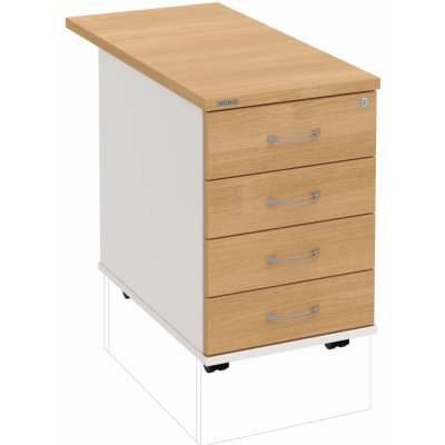 Hobis K 34 C N 80 4 zásuvky napříč 80 cm dub bílá – Hledejceny.cz