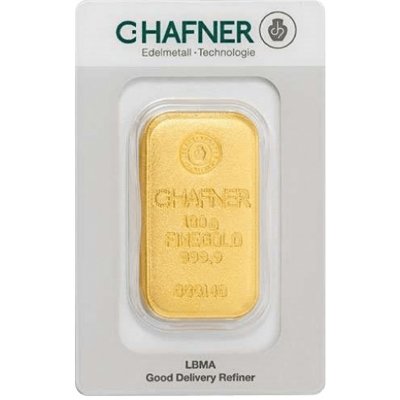C.Hafner zlatý slitek Litý 100 g – Hledejceny.cz