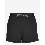 Calvin Klein dámské šortky QS6799 černá – Zboží Mobilmania