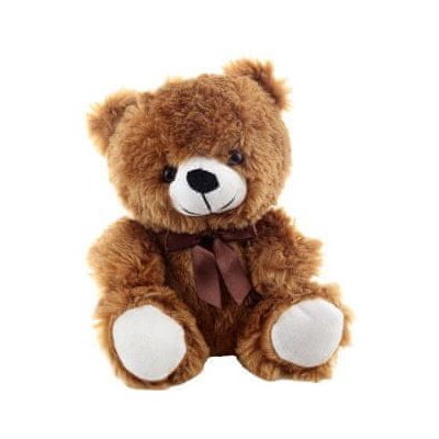 Medvěd hnědý mašle 25 cm – Hledejceny.cz