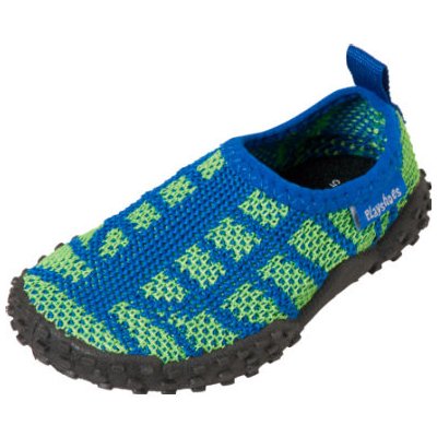 Pletené boty na Aqua modré a zelené
