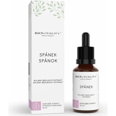 Biovitality Spánek bezlihový extrakt 25 ml – Hledejceny.cz