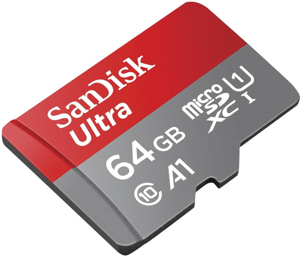 SanDisk microSDXC 64 GB UHS-I U1 SDSQUAR-064G-GN6MA