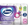 Toaletní papír Zewa Deluxe Lavender Dreams 3-vrstvý 24 ks