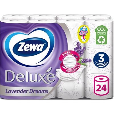 Zewa Deluxe Lavender Dreams 3-vrstvý 24 ks – Zboží Mobilmania