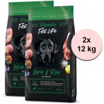 Fitmin For Life Lamb & Rice 2 x 12 kg – Zbozi.Blesk.cz