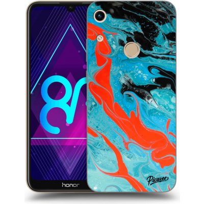 Pouzdro Picasee silikonové Honor 8A - Blue Magma čiré – Zboží Mobilmania