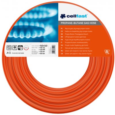 Strend Pro Cellfast 20-001 LPG 9x3 mm L-50 m ST256448 – Hledejceny.cz
