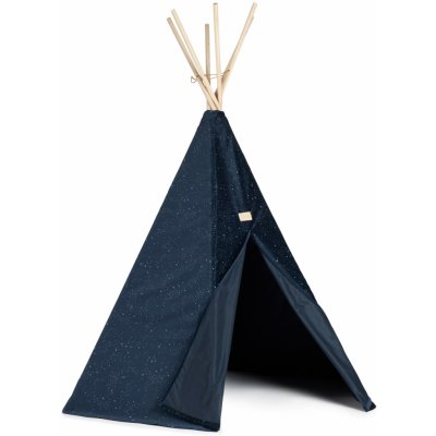 Nobodinoz Eco-Velvet Arizona TeePee Night Blue Silver Milky Way – Zbozi.Blesk.cz