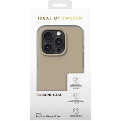 iDeal Of Sweden Silicone Beige, Apple iPhone 15 Pro