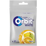 Orbit PL White Fruit žvýkačky bez cukru s ovocnou příchutí 29 g – Hledejceny.cz