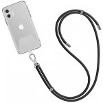 Winner WG Crossbody lace strap/transparent/black, 10884 – Zboží Mobilmania