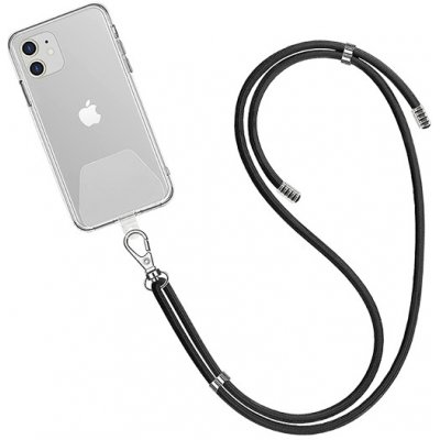 Winner WG Crossbody lace strap/transparent/black, 10884 – Zboží Mobilmania