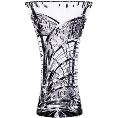 Bohemia Crystal Broušená skleněná váza Bohemia Crystal - X 80029/205mm. Brus Kometa. – Hledejceny.cz