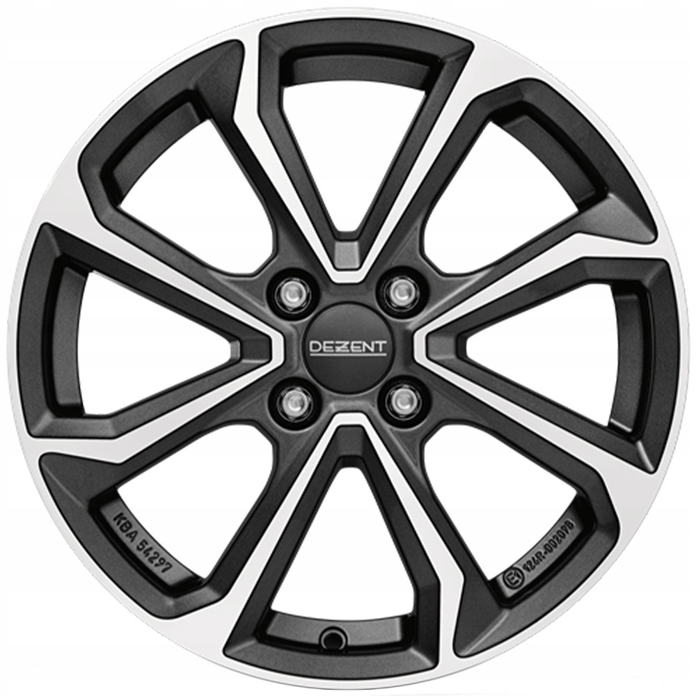 Dezent KT 6x16 4x100 ET49 gunmetal polished