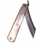 NAGAO Japonský zavírací nůž Higonokami ZENKOU - celoocelový - 120 mm, stříbrný HN120ZP – Zboží Mobilmania