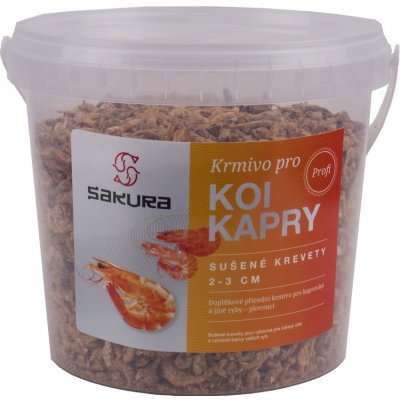 Sakura Sušené krevety 2-3 cm 2 l, 250 g