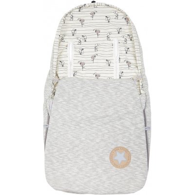 Little Angel Autotenký 5ti bod Outlast® šedý melír myšky meruňka – Zboží Dáma