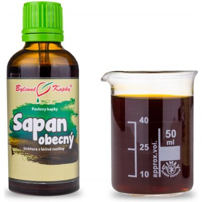 Bylinné kapky Pavlovy Sapan obecný TCM tinktrura 50 ml – Hledejceny.cz