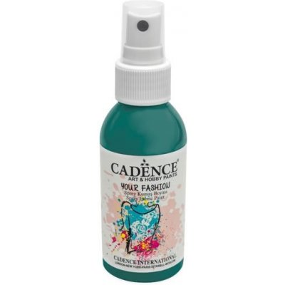 Cadence barva na textil ve spreji 100 ml smaragdově zelená – Zbozi.Blesk.cz
