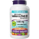 Webber naturals Salmon Oil 1000 mg 180 tablet – Hledejceny.cz
