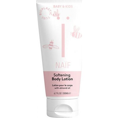 NAÏF Zjemňující tělové mléko pro děti a miminka Baby & Kids (Softening Body Lotion) 200 ml – Zbozi.Blesk.cz