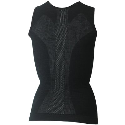 Wastra dámské merino tílko černá – Zboží Dáma