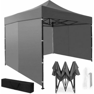 MultiGarden PAW-FGA-3X3-4 3x3 m šedý + 4 stěny – Sleviste.cz