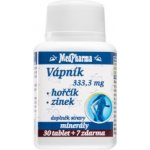 MedPharma Vápník+hořčík+zinek 37 tablet – Hledejceny.cz