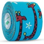 BB Tape Kineziologický tejp pro děti žirafa modrá 5 cm x 5 m – Zboží Dáma