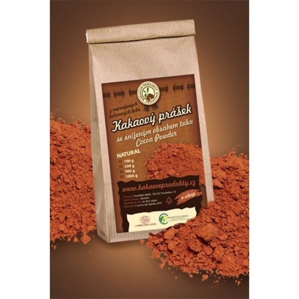Horká čokoláda a kakao Čokoládovna Troubelice Kakaový prášek natural 20/22 500 g