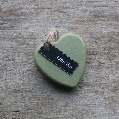 Vánek ve skříni závěsné voskové srdce Limetka 40 g – Hledejceny.cz