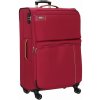 Cestovní kufr D&N 4W L 6774N-04 růžová 95 l