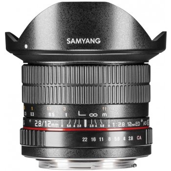 Samyang 12mm f/2.8 ED AS NCS FishEye Canon EOS