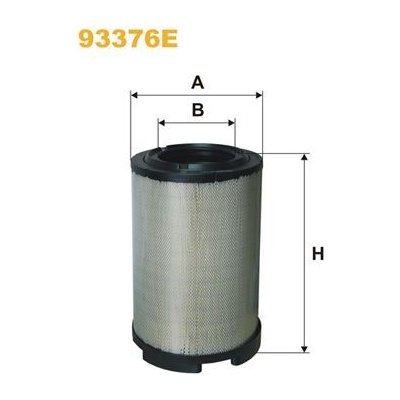 Vzduchový filtr WIX FILTERS 93376E – Hledejceny.cz
